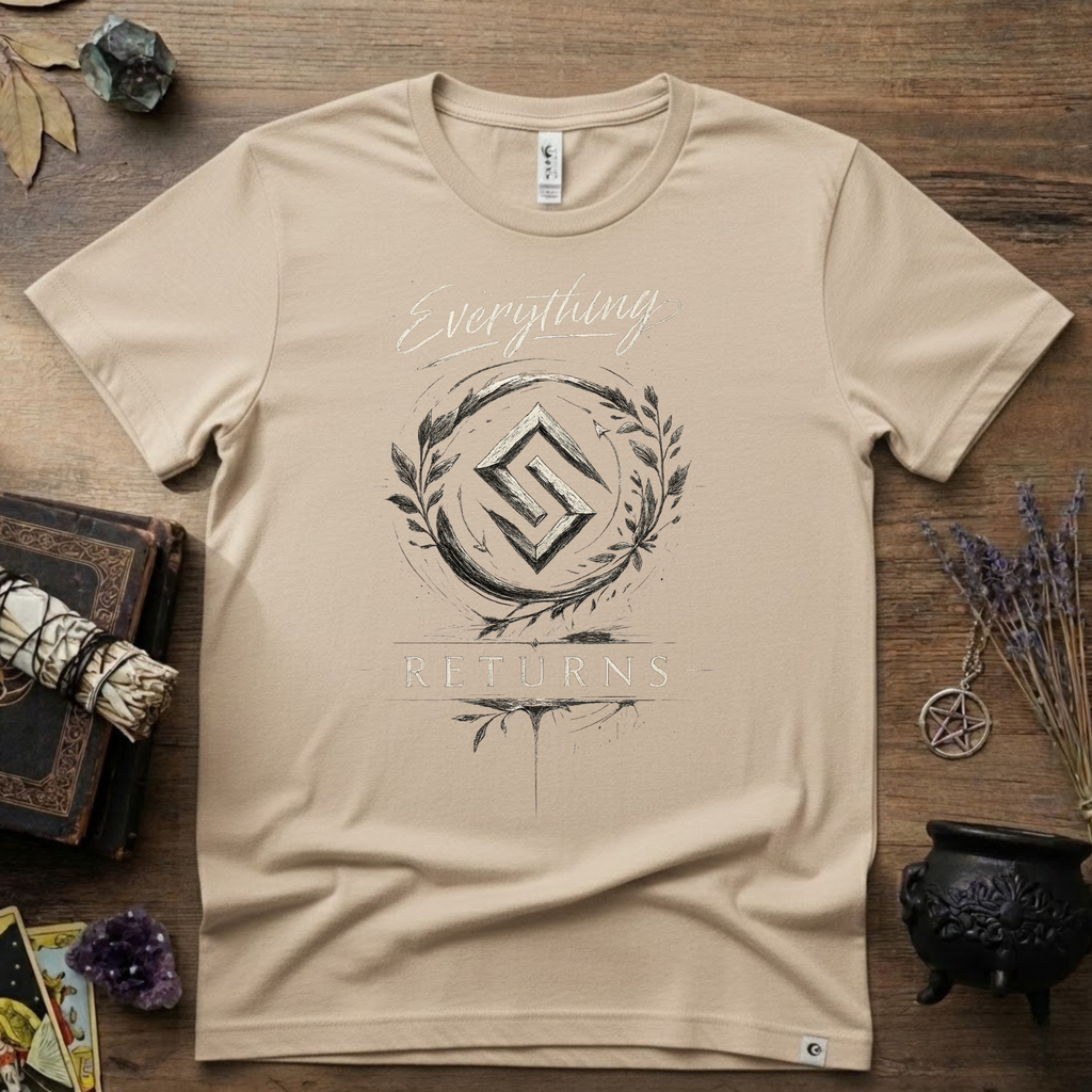Jera Rune "Everything Returns" T-Shirt