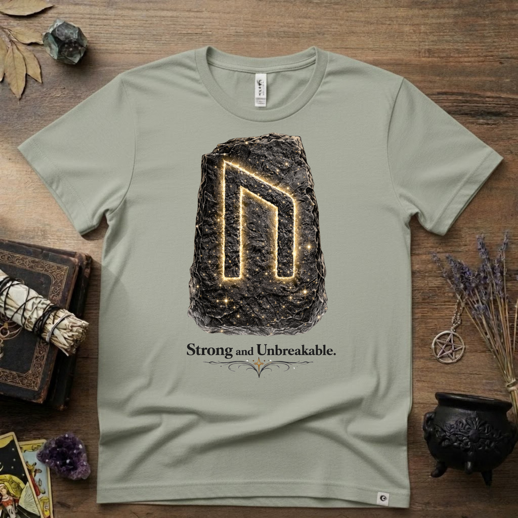 Uruz Rune 'Strong and Unbreakable' T-Shirt