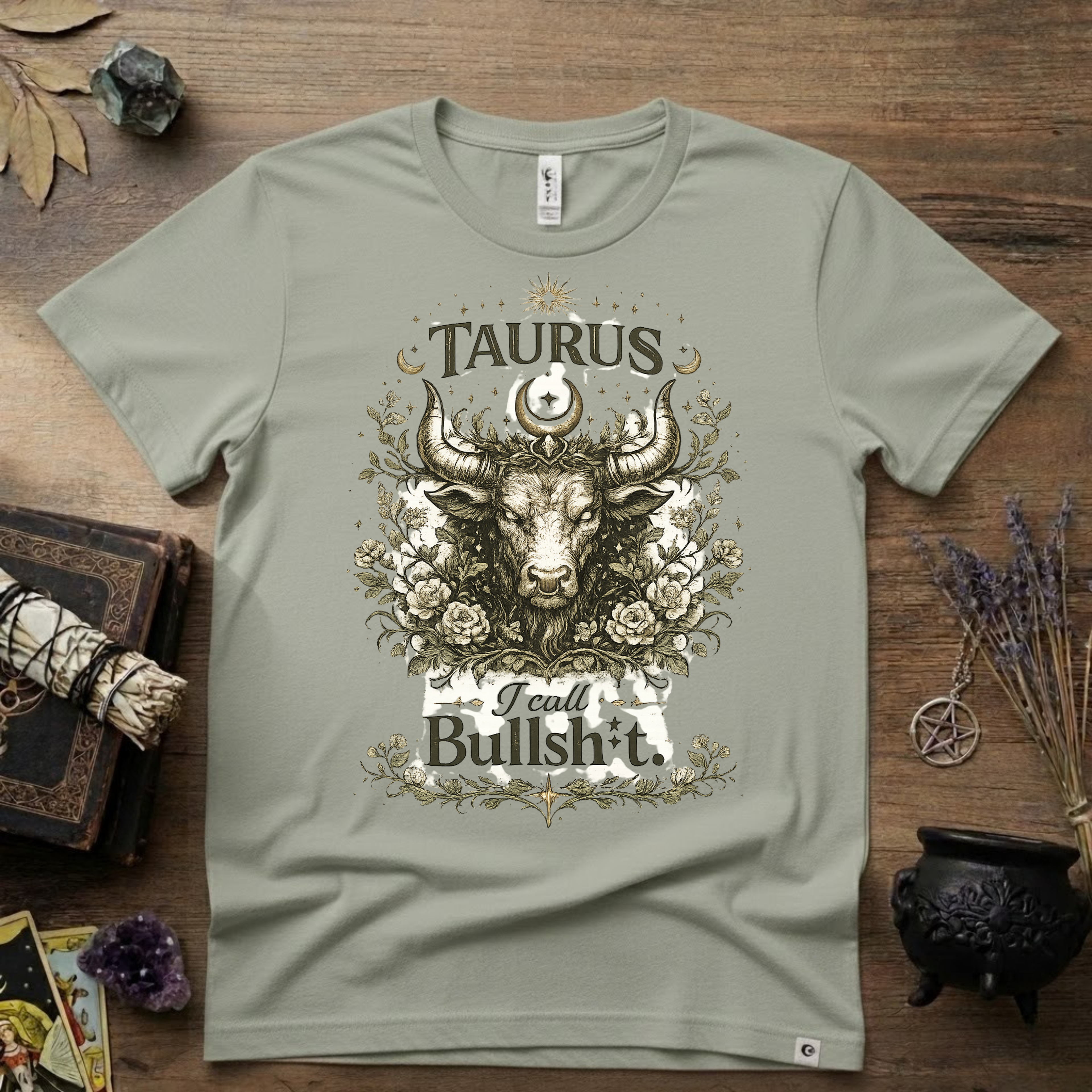 Taurus 'I Call Bullsh*t' T-Shirt — Funny Zodiac Bull Tee