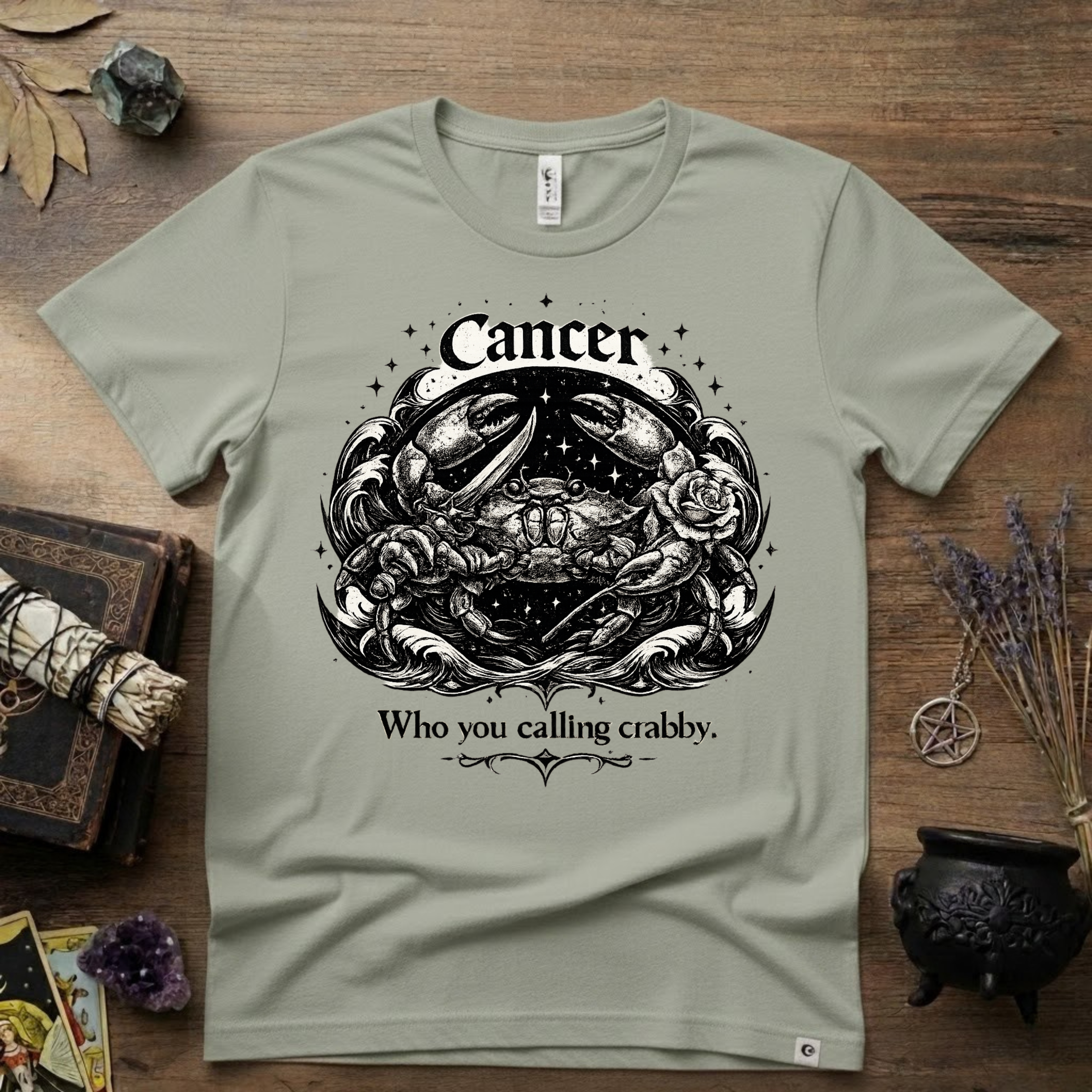 Cancer Zodiac 'Who You Callin' Crabby' T-Shirt