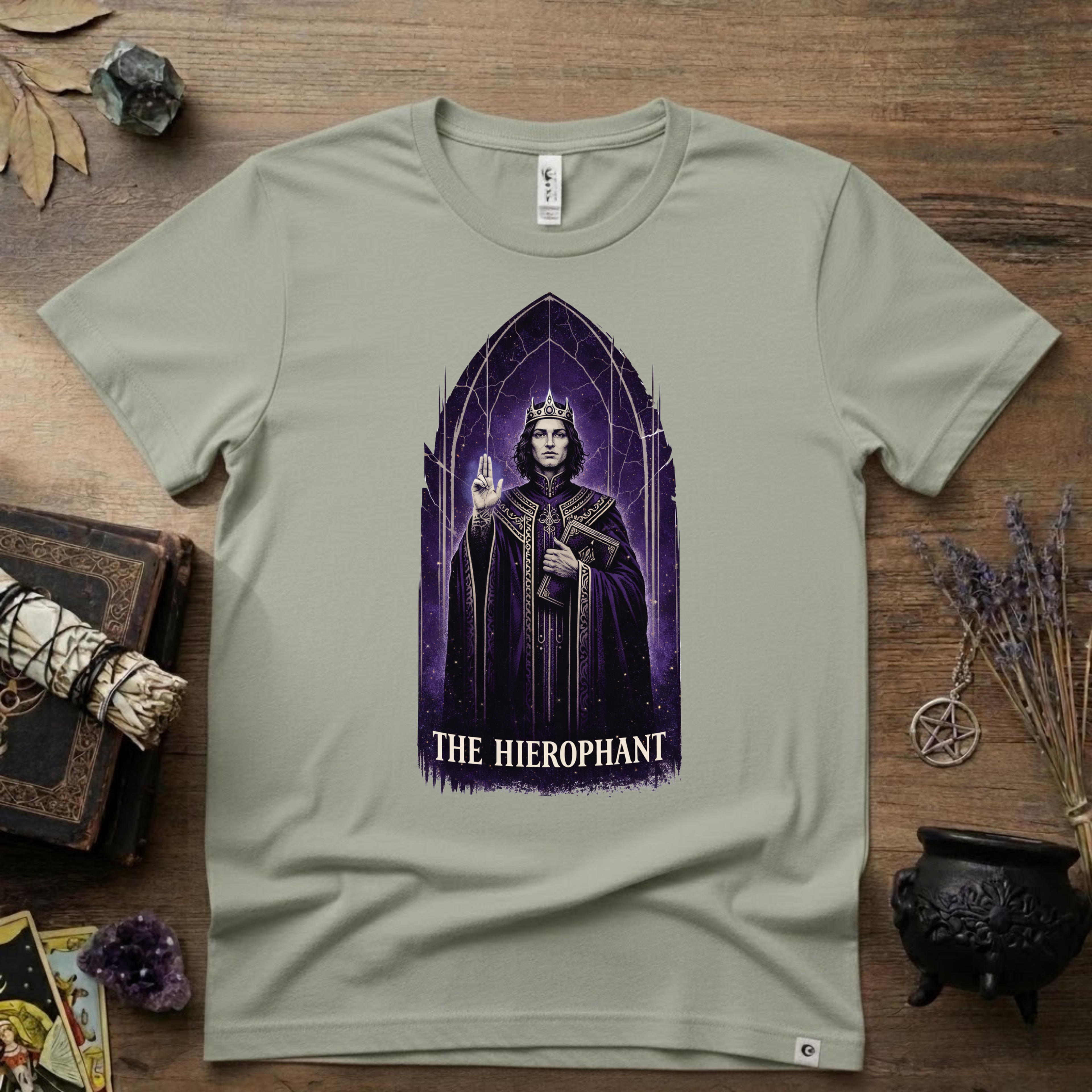 Tarot T-Shirt — The Hierophant