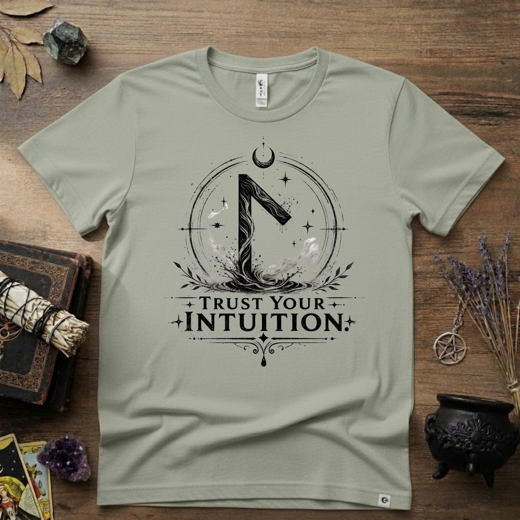 Laguz Rune "Trust Your Intuition" T-Shirt