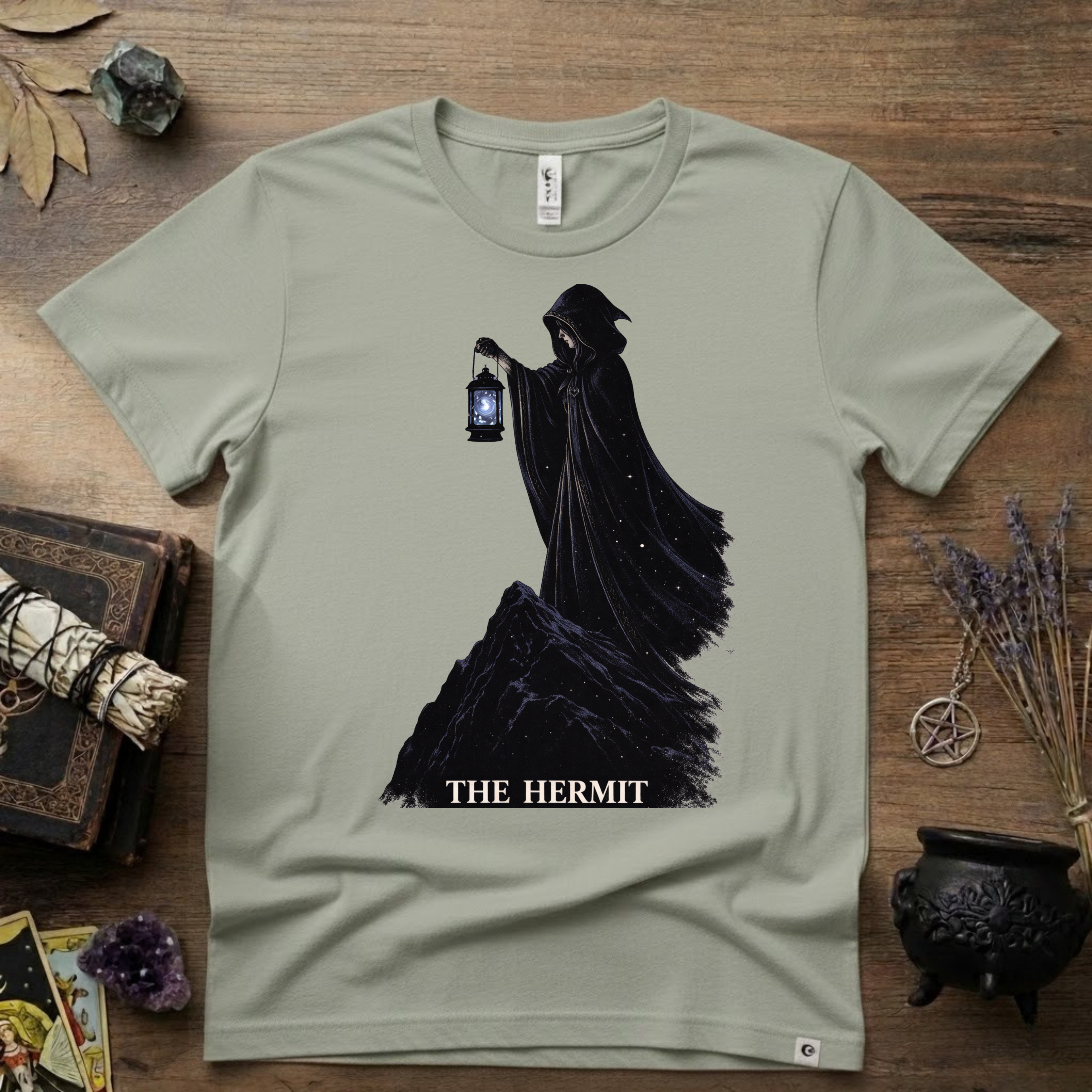 Tarot T-Shirt — The Hermit