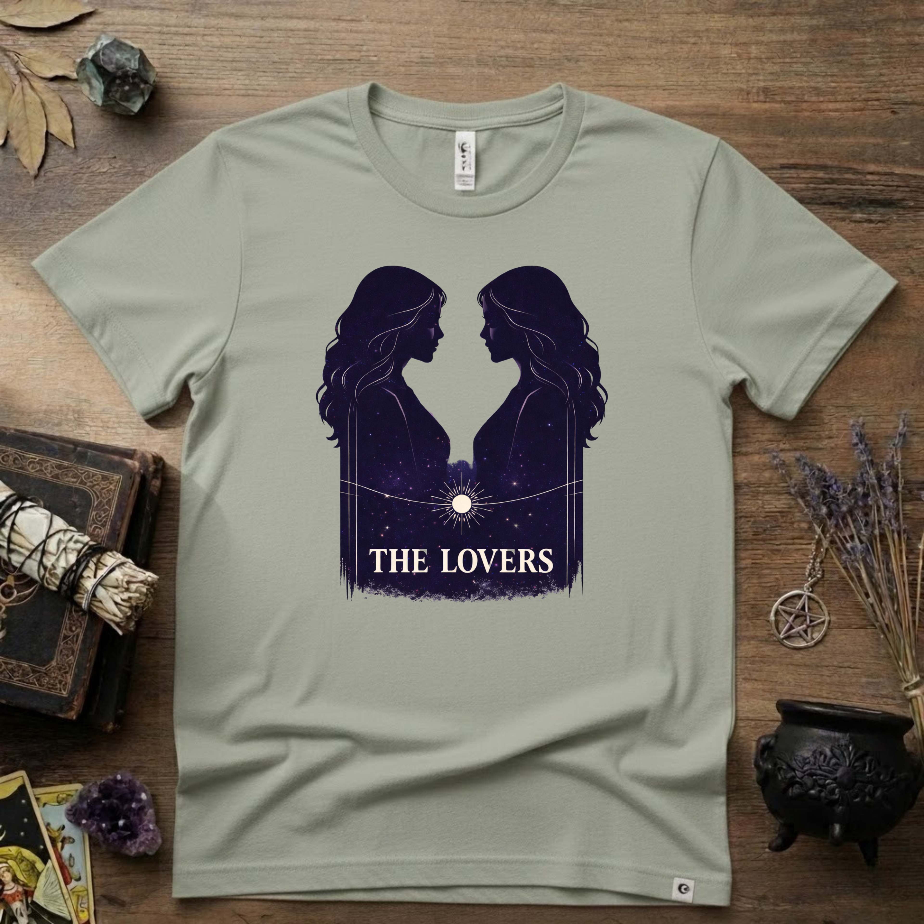 Tarot T-Shirt — The Lovers