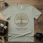 Emotional Grounded Spiritual Curious Witchy T-Shirt | Witchcraft Mystic Tee