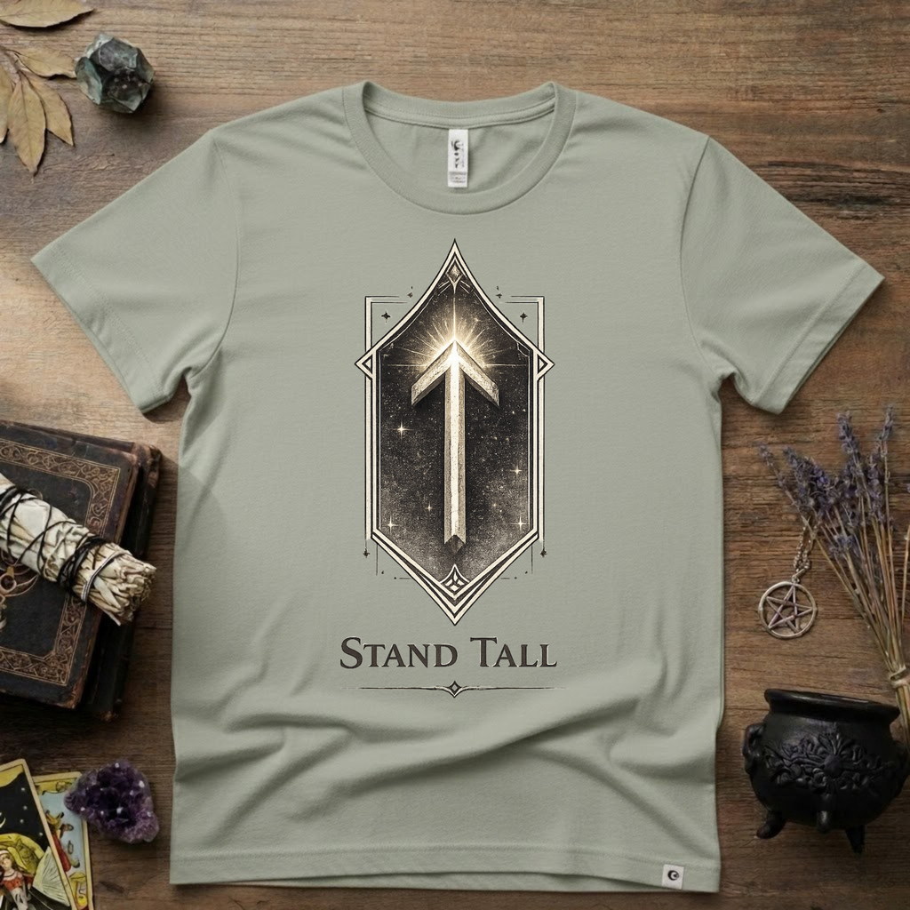 Tiwaz Rune 'Stand Tall' T-Shirt