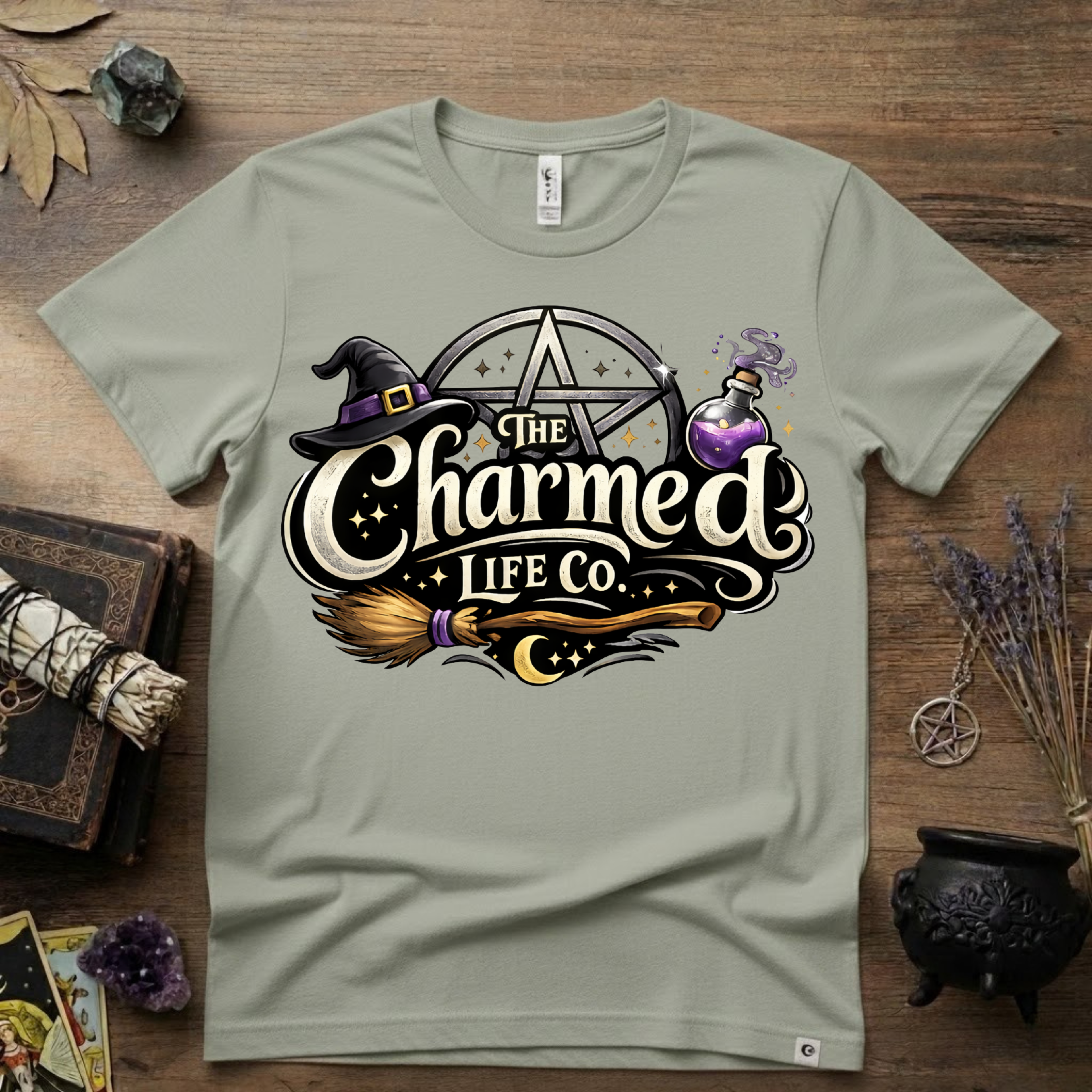 Witch Logo T-Shirt — The Charmed Life Co.