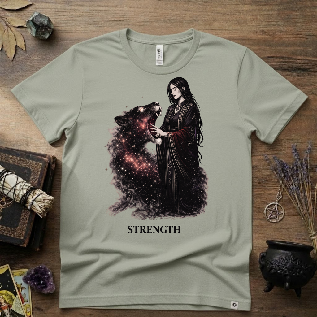 Tarot T-Shirt — Strength