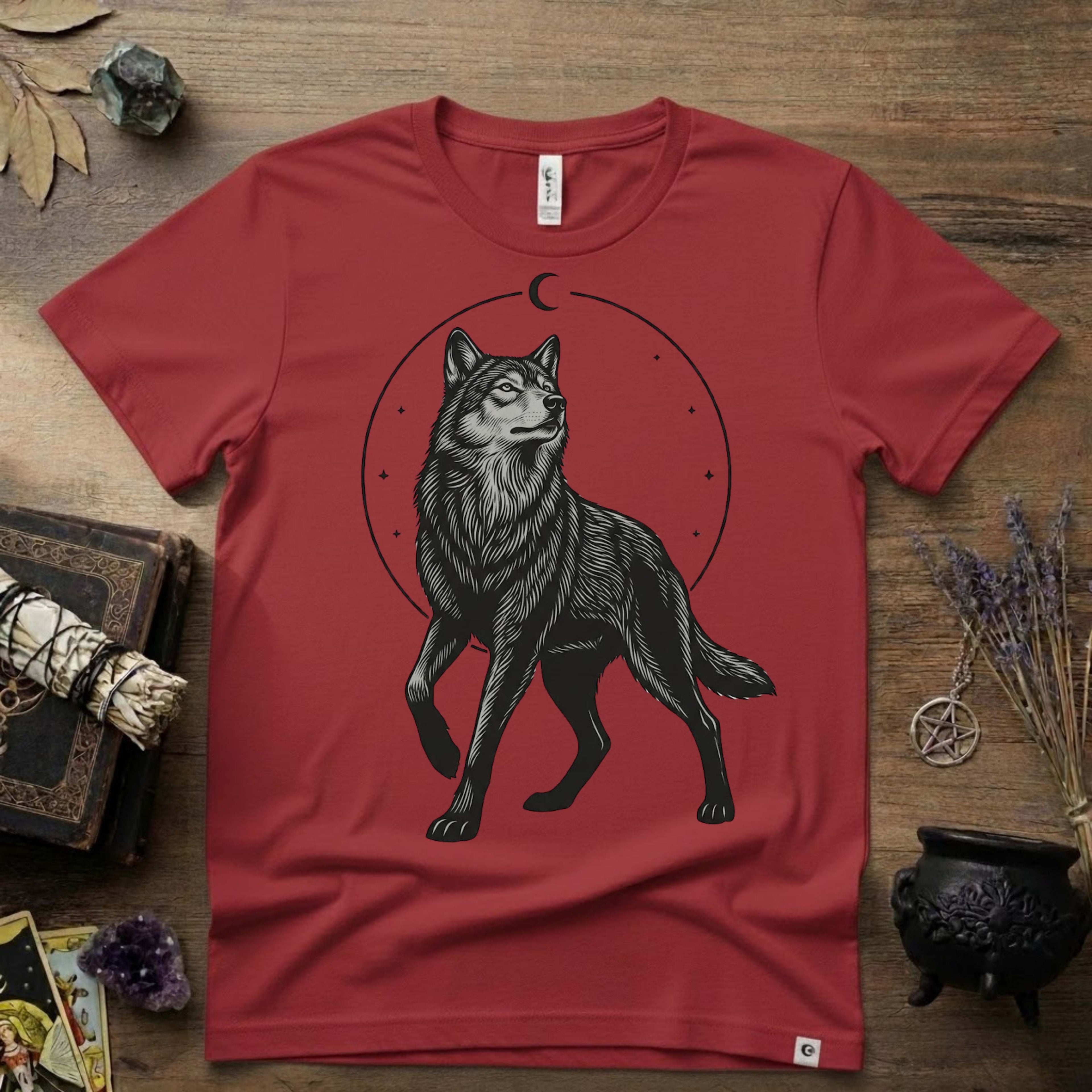Wolf Totem T-Shirt — Tribal Wolf Spirit Graphic Tee