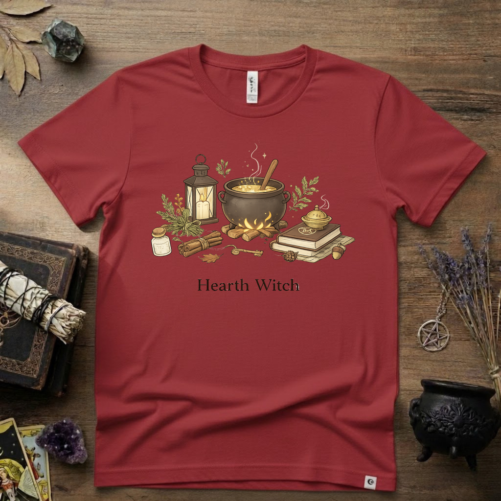 Hearth Witch T-Shirt — Witchy Magic Tee