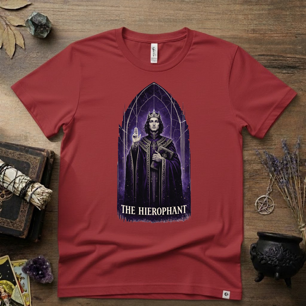 Tarot T-Shirt — The Hierophant