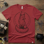 Fox Totem T-Shirt — Mystical Woodland Fox Graphic Tee