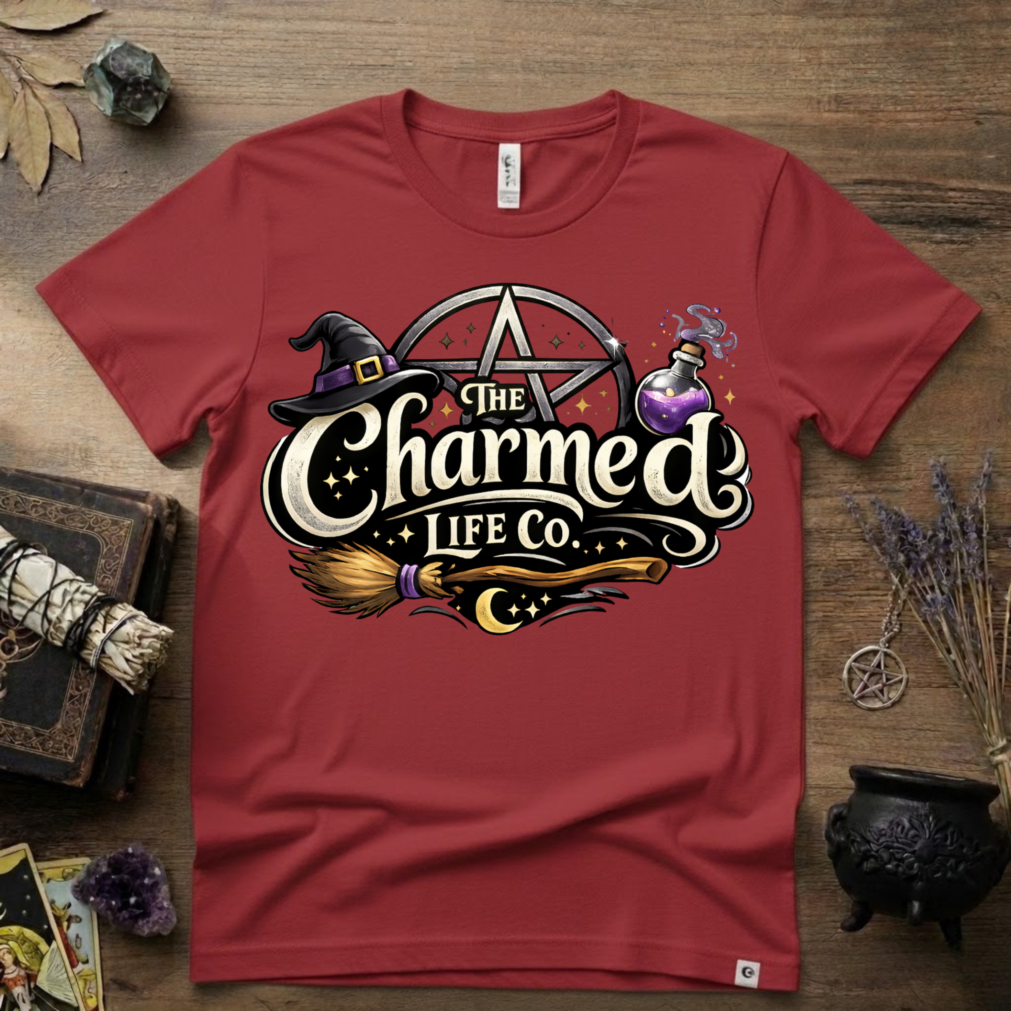 Witch Logo T-Shirt — The Charmed Life Co.