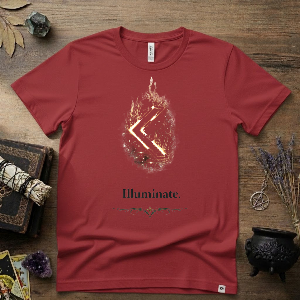 Kenaz Rune 'Illuminate' T-Shirt