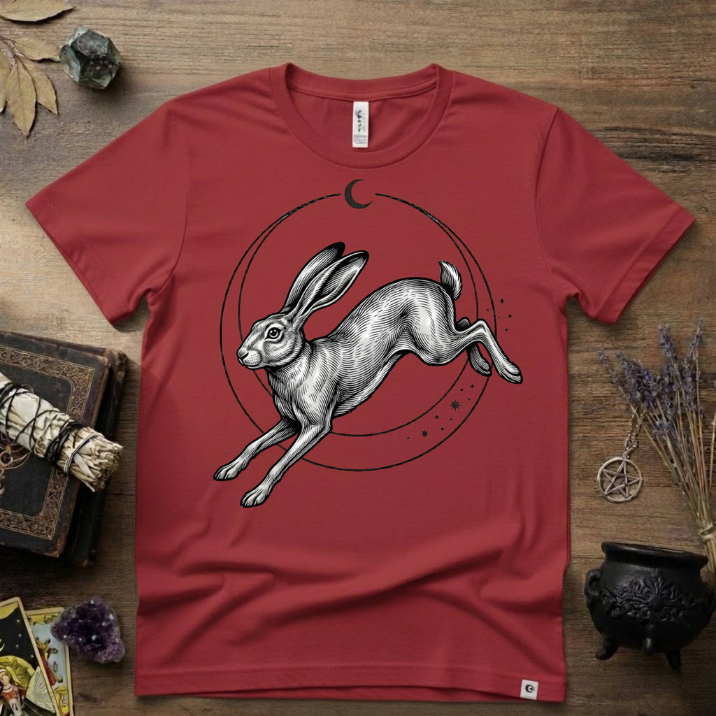 Rabbit Totem T-Shirt — Spiritual Animal Rabbit Tee for Nature Lovers