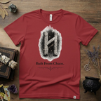 Hagalaz Rune T-Shirt — Built from Chaos Design