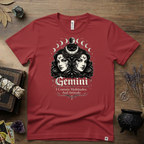 Gemini Zodiac 'I Contain Multitudes and Attitude' T-Shirt