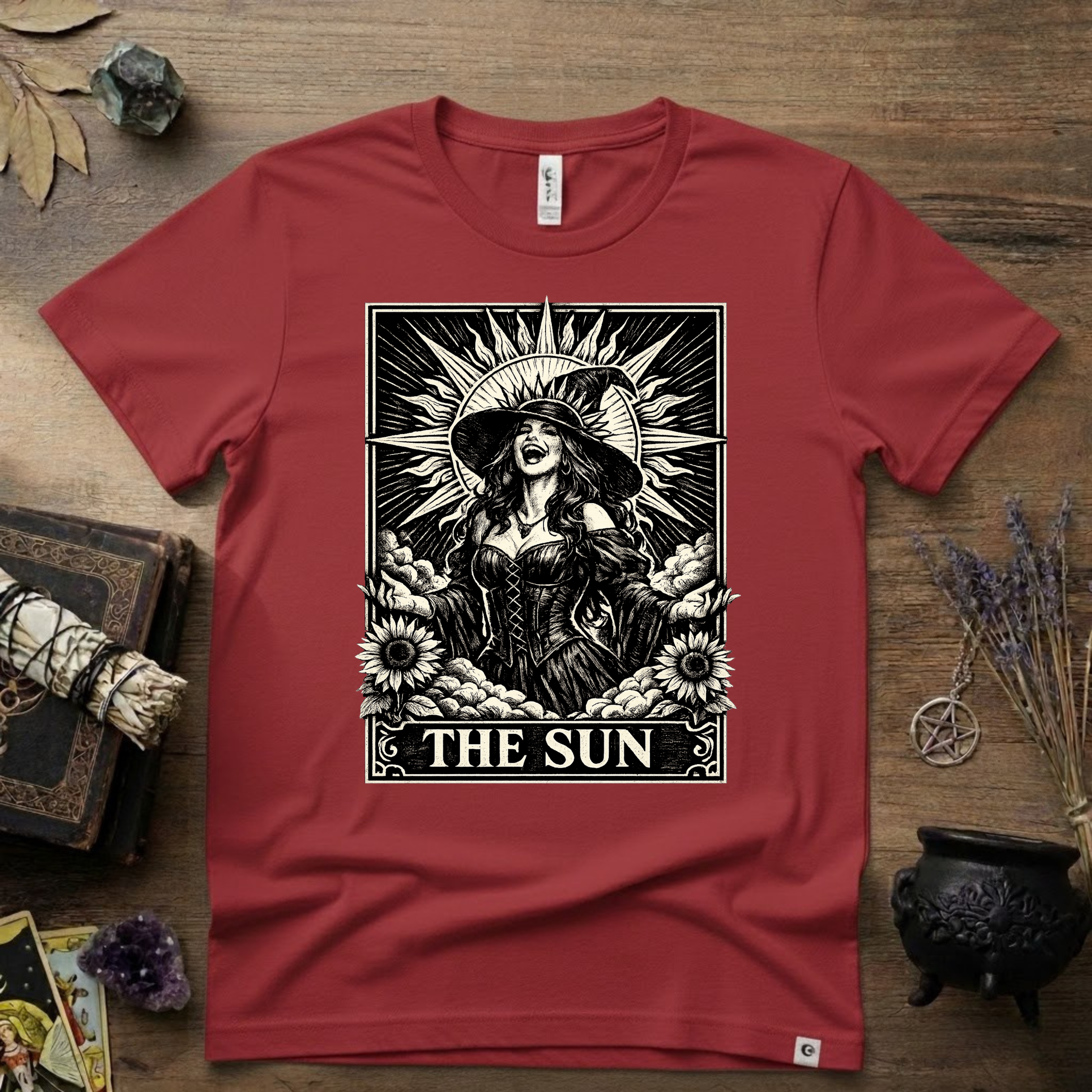 Tarot T-Shirt — The Sun