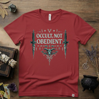 Witchy T-Shirt — "Occult Not Obedient"