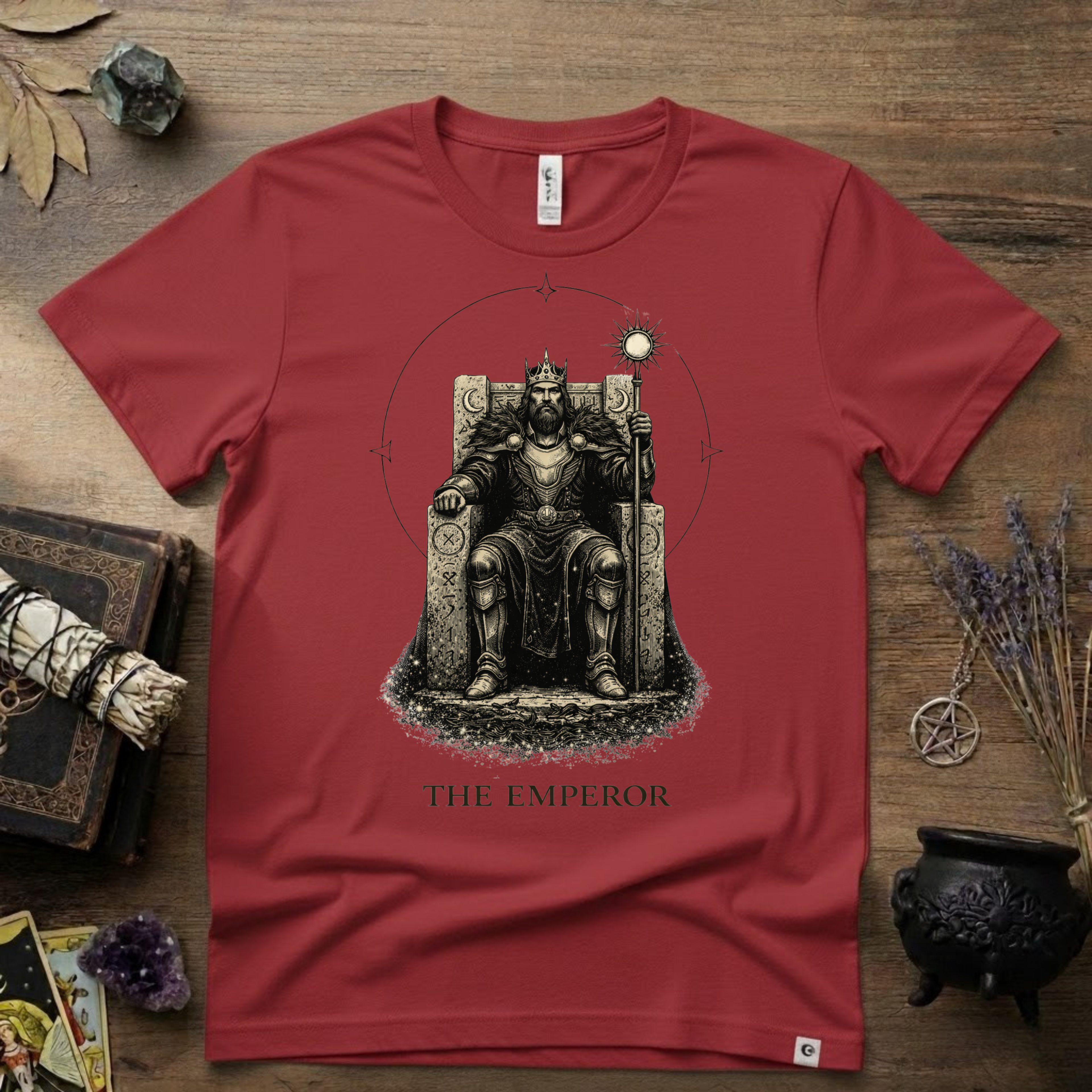 Tarot T-Shirt — The Emperor