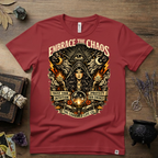 Witchy Tee "Embrace the Chaos" Graphic T-Shirt The Charmed Life Co. Logo