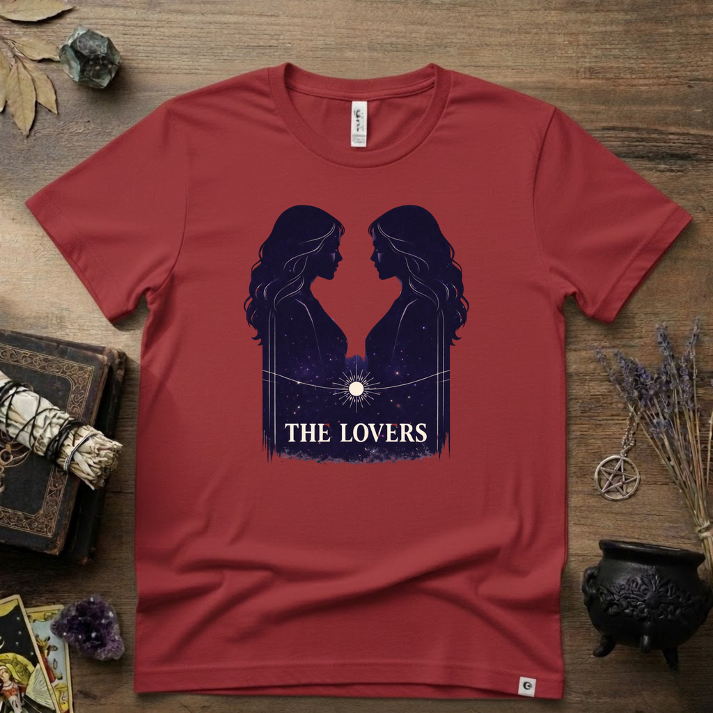 Tarot T-Shirt — The Lovers