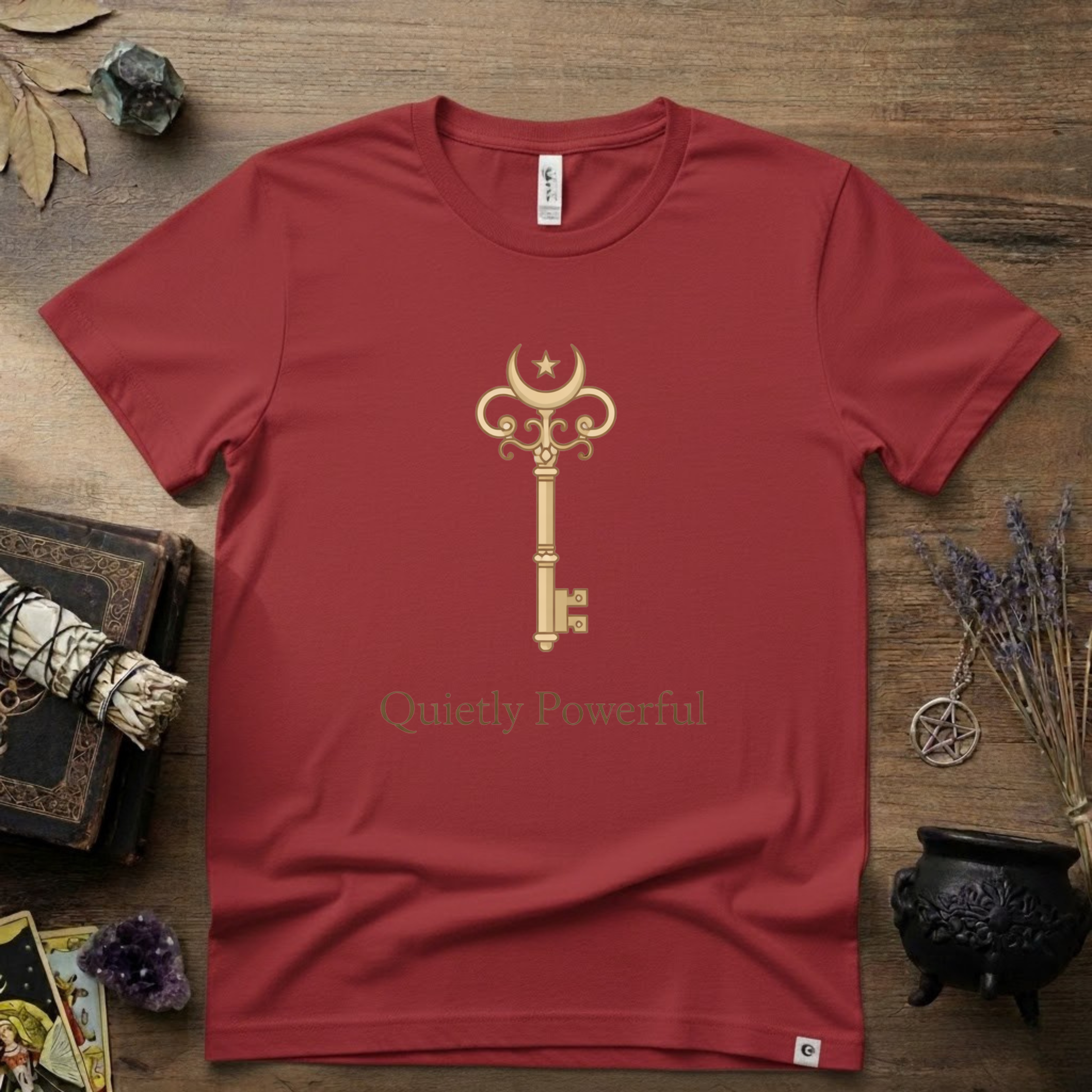 Witchy T-Shirt — "Quietly Powerful"