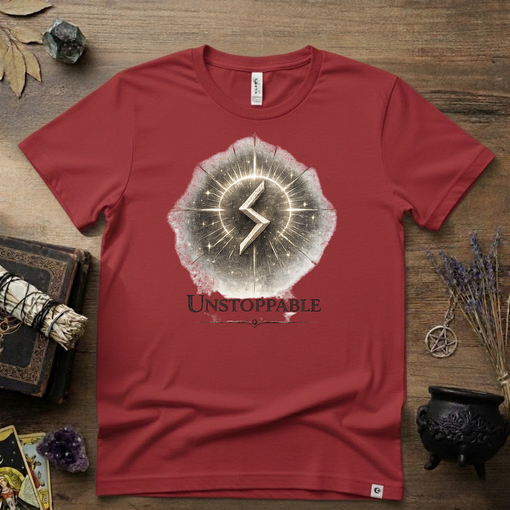 Sowilo Rune "Unstoppable" T-Shirt