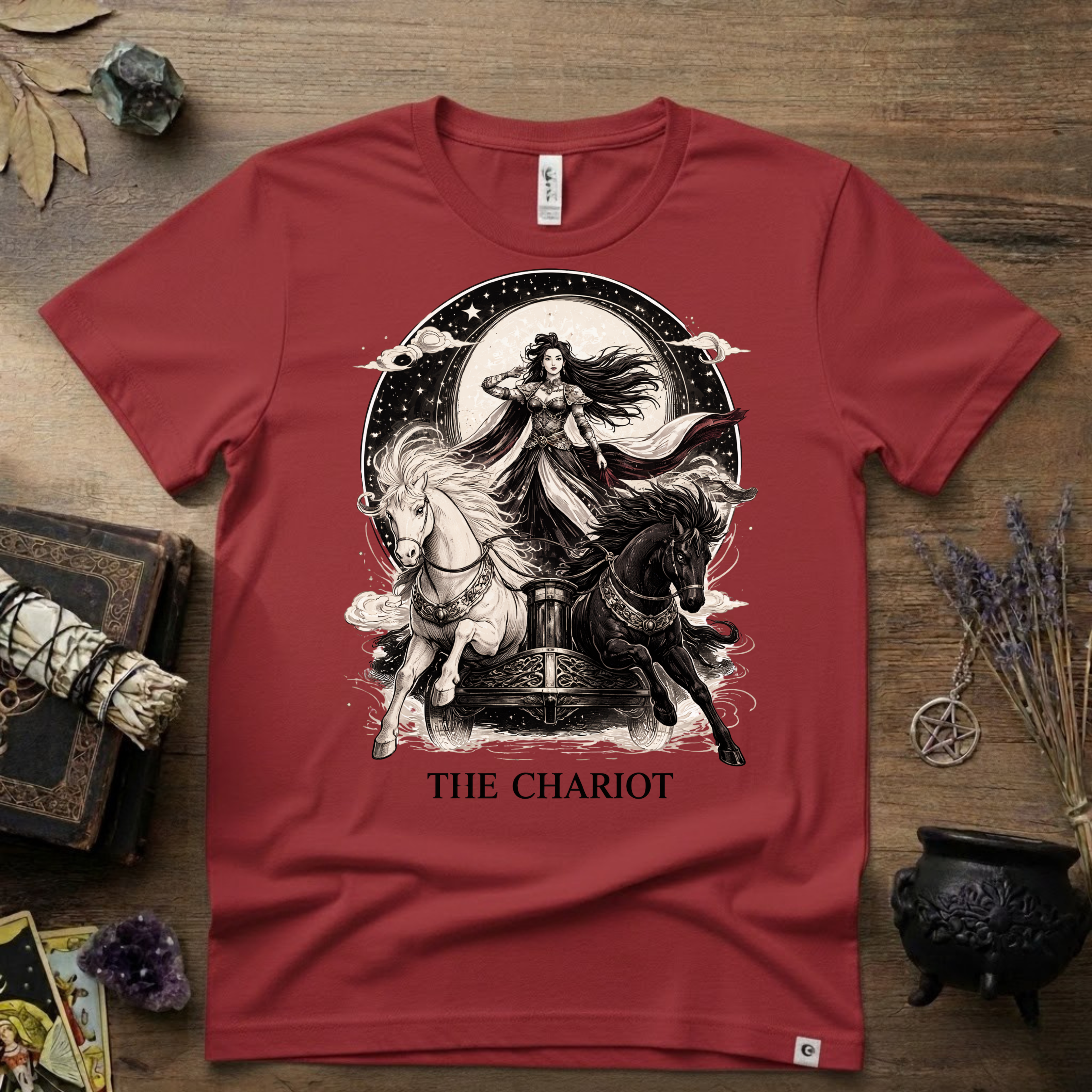 Tarot T-Shirt — The Chariot