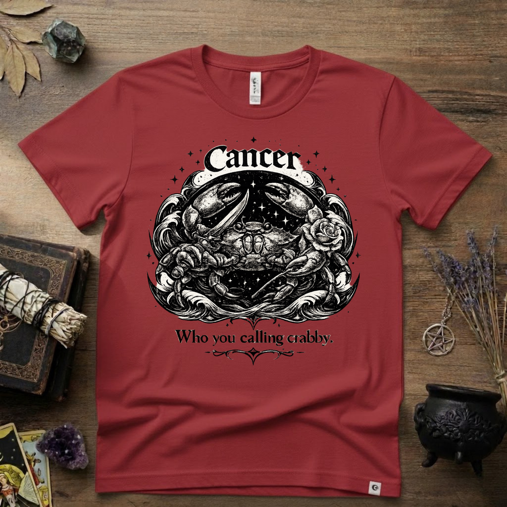 Cancer Zodiac 'Who You Callin' Crabby' T-Shirt