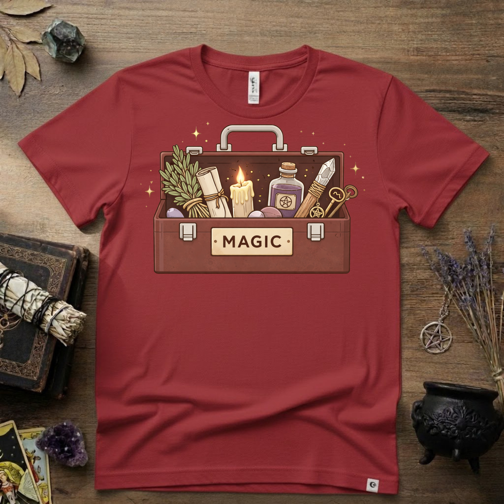 Witchy T-Shirt — "Magic Toolbox"