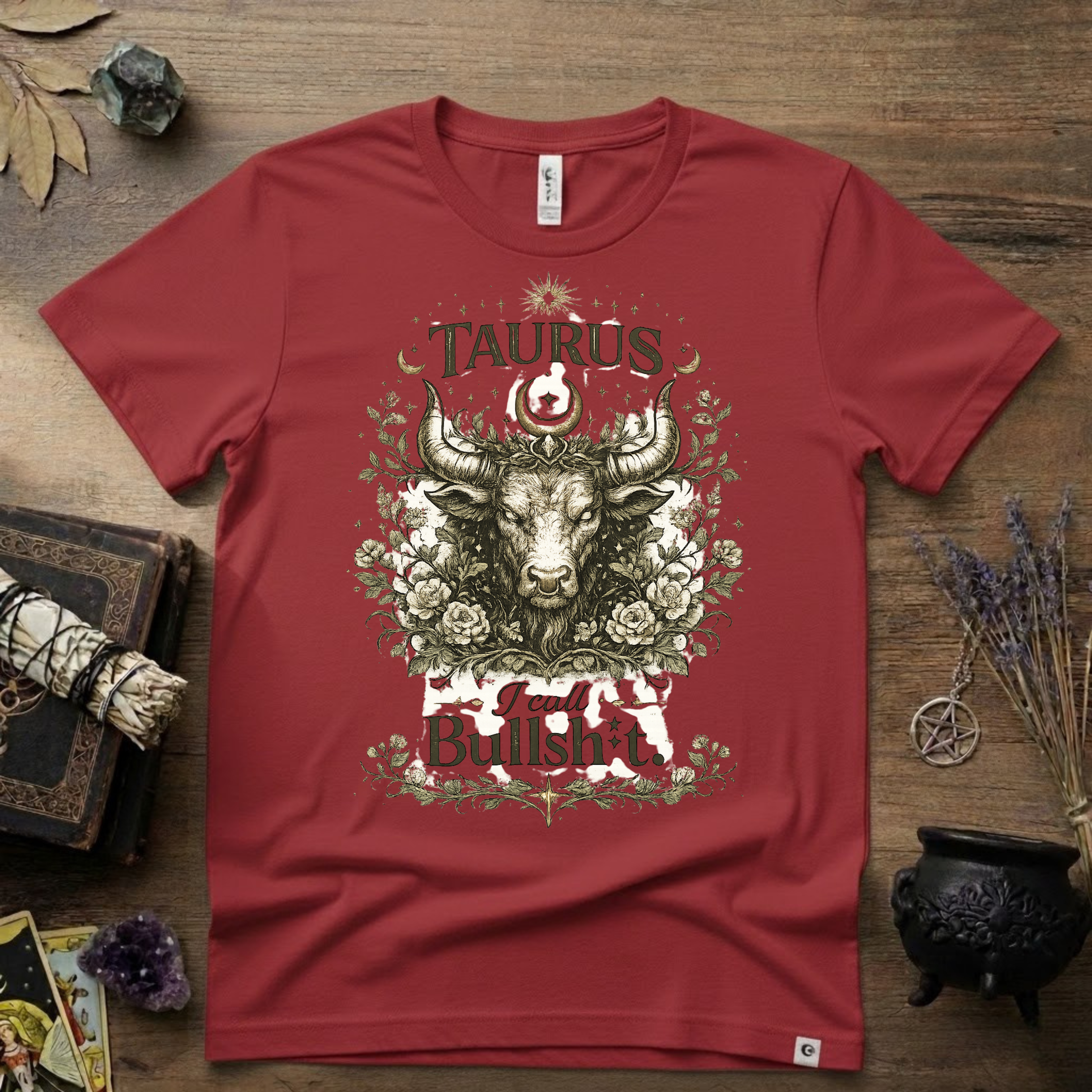 Taurus 'I Call Bullsh*t' T-Shirt — Funny Zodiac Bull Tee