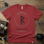 Raidho Rune 'On My Own Path' T-Shirt