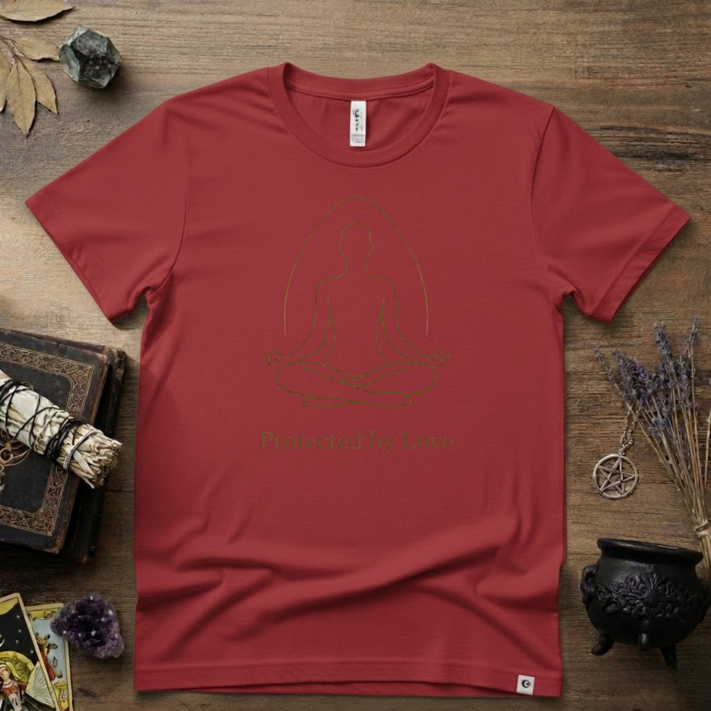 Witchy T-Shirt — "Protected by Love"