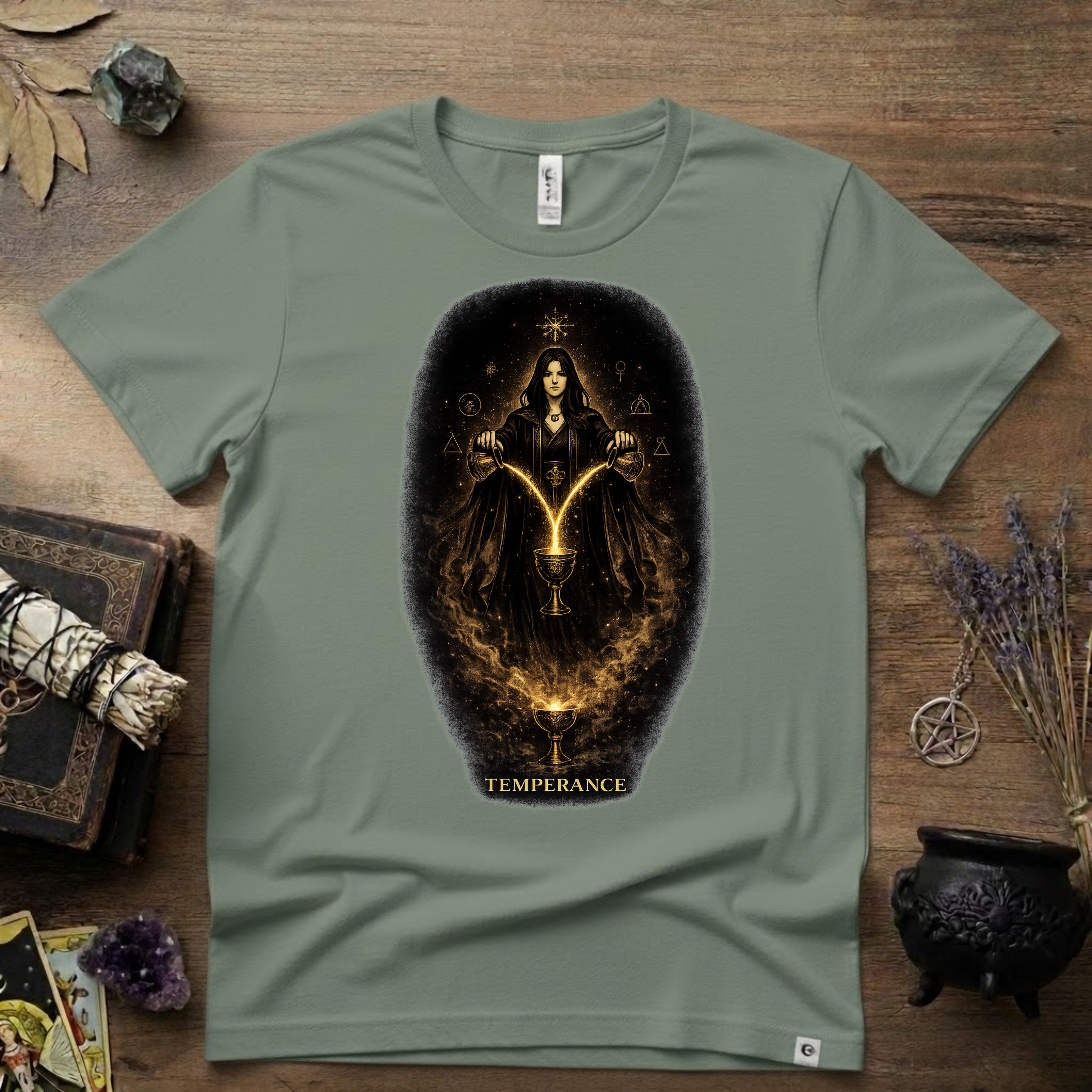 Tarot T-Shirt — Temperance