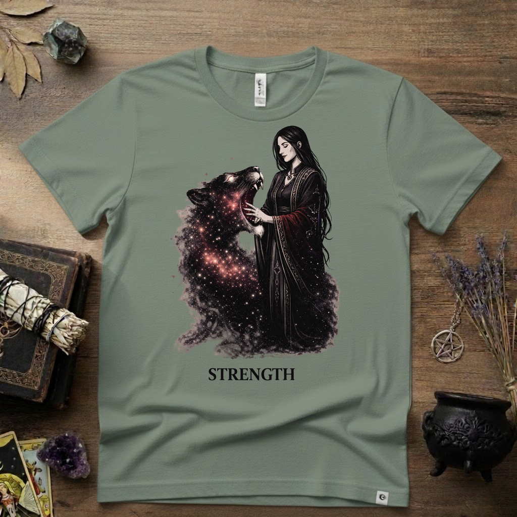 Tarot T-Shirt — Strength