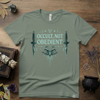 Witchy T-Shirt — "Occult Not Obedient"