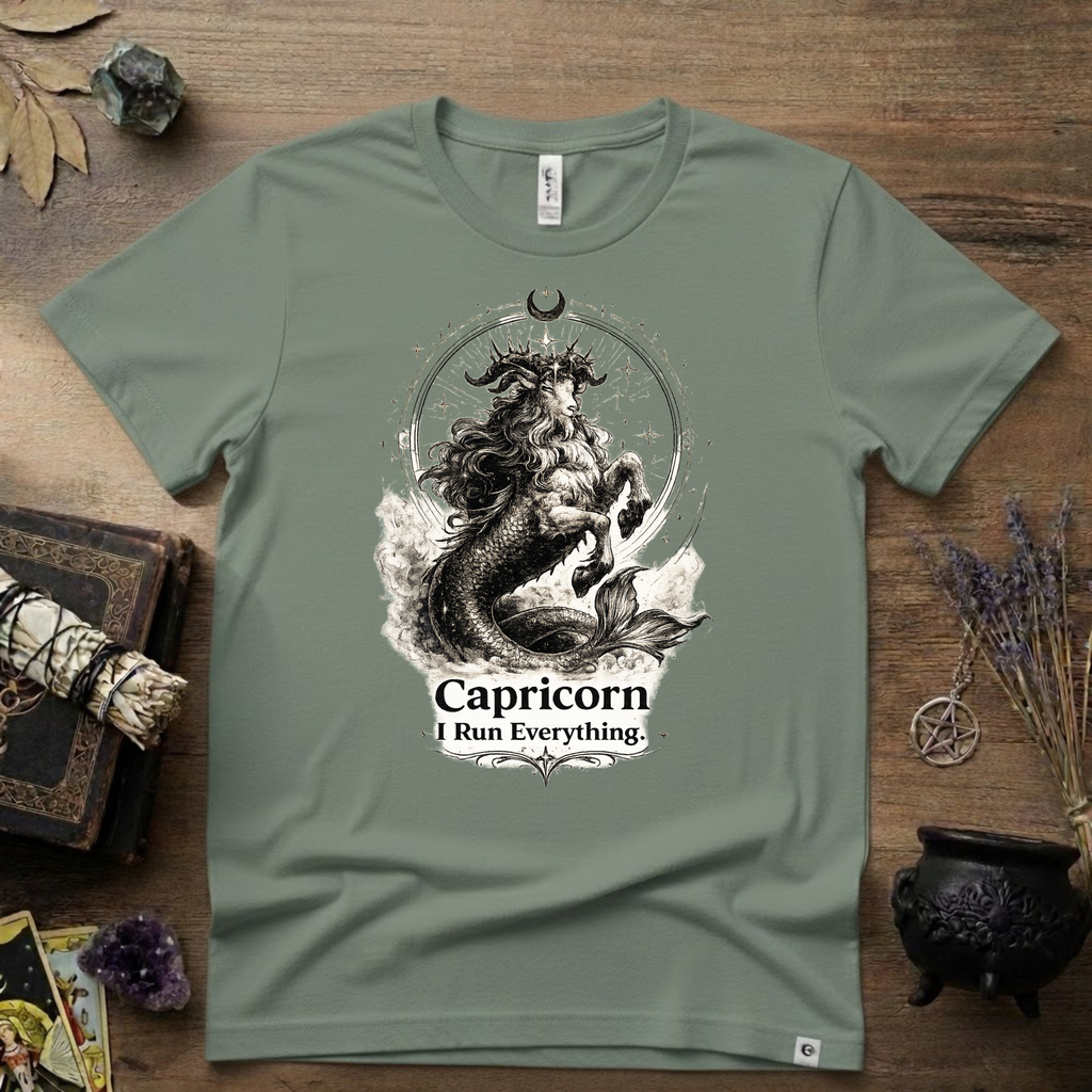 Capricorn "I Run Everything" Zodiac T-Shirt