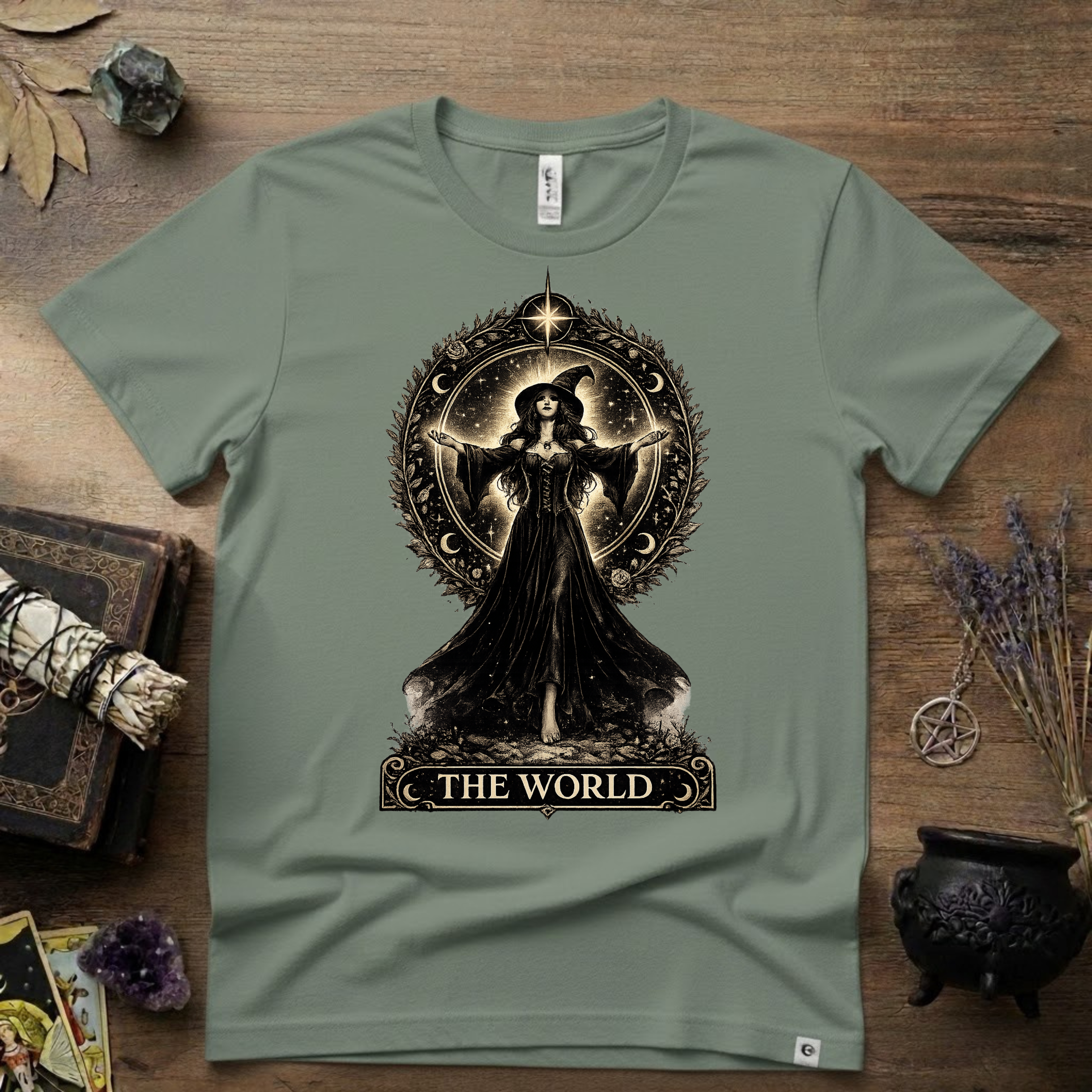 Tarot T-Shirt — The World