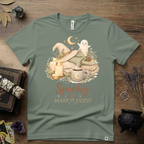 Witchy T-Shirt — Spooky but Make it Cozy