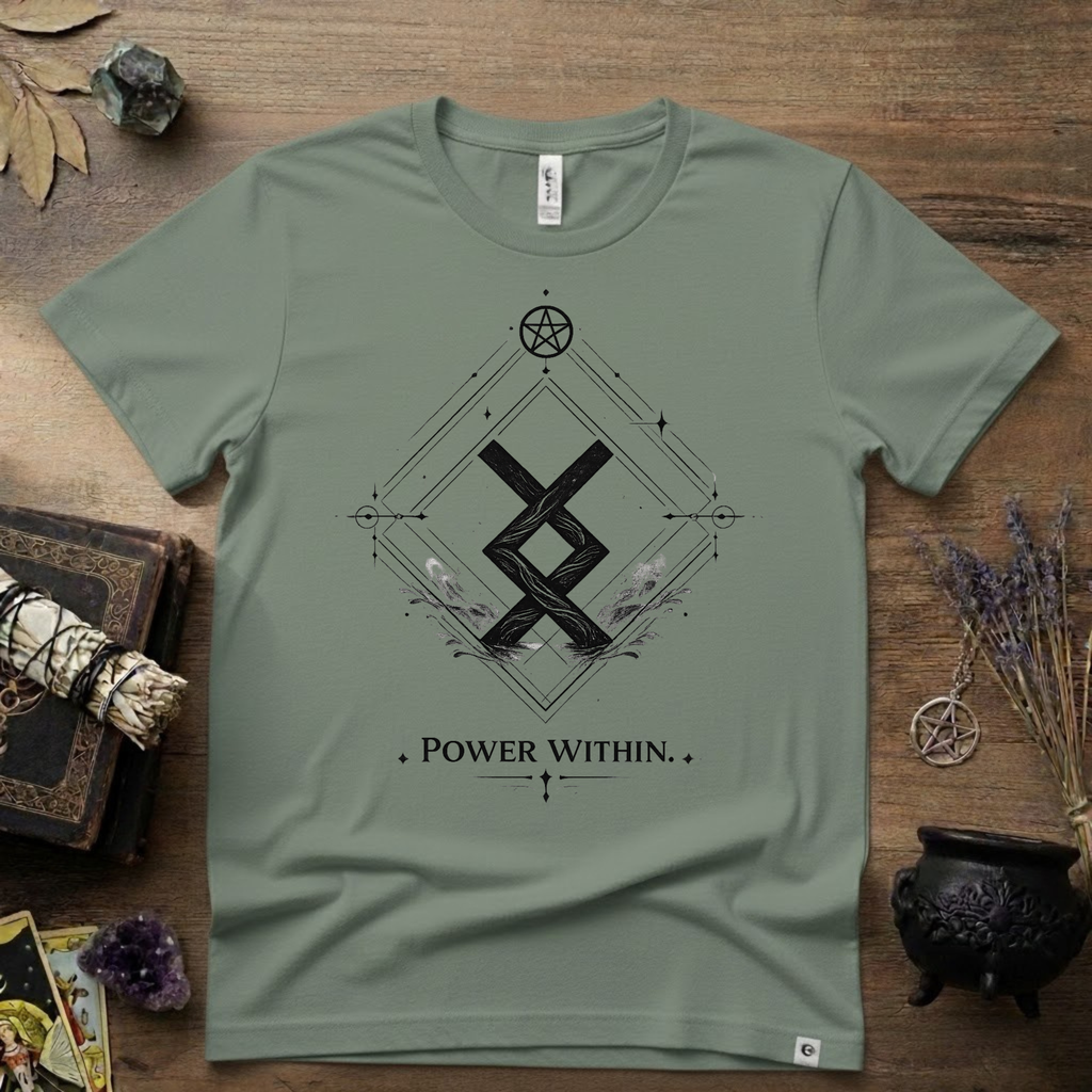 Ingwaz Rune 'Power Within' T‑Shirt