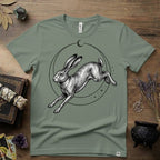 Rabbit Totem T-Shirt — Spiritual Animal Rabbit Tee for Nature Lovers