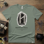 Hagalaz Rune T-Shirt — Built from Chaos Design