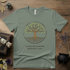 Emotional Grounded Spiritual Curious Witchy T-Shirt | Witchcraft Mystic Tee
