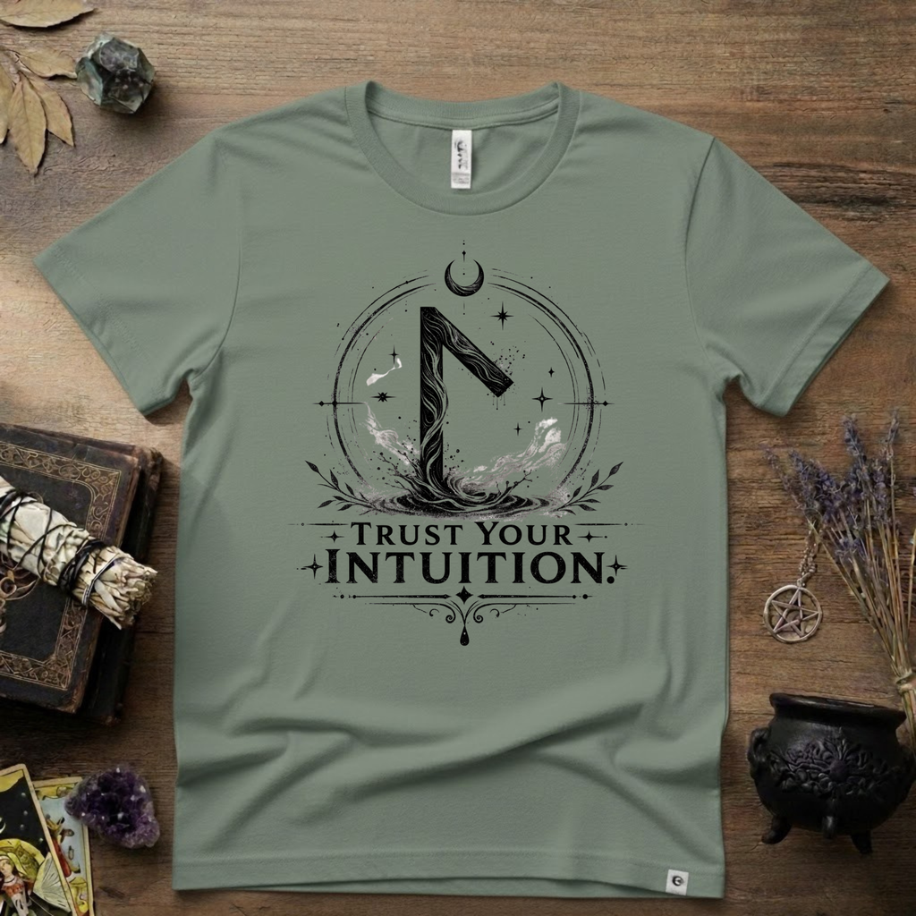 Laguz Rune "Trust Your Intuition" T-Shirt