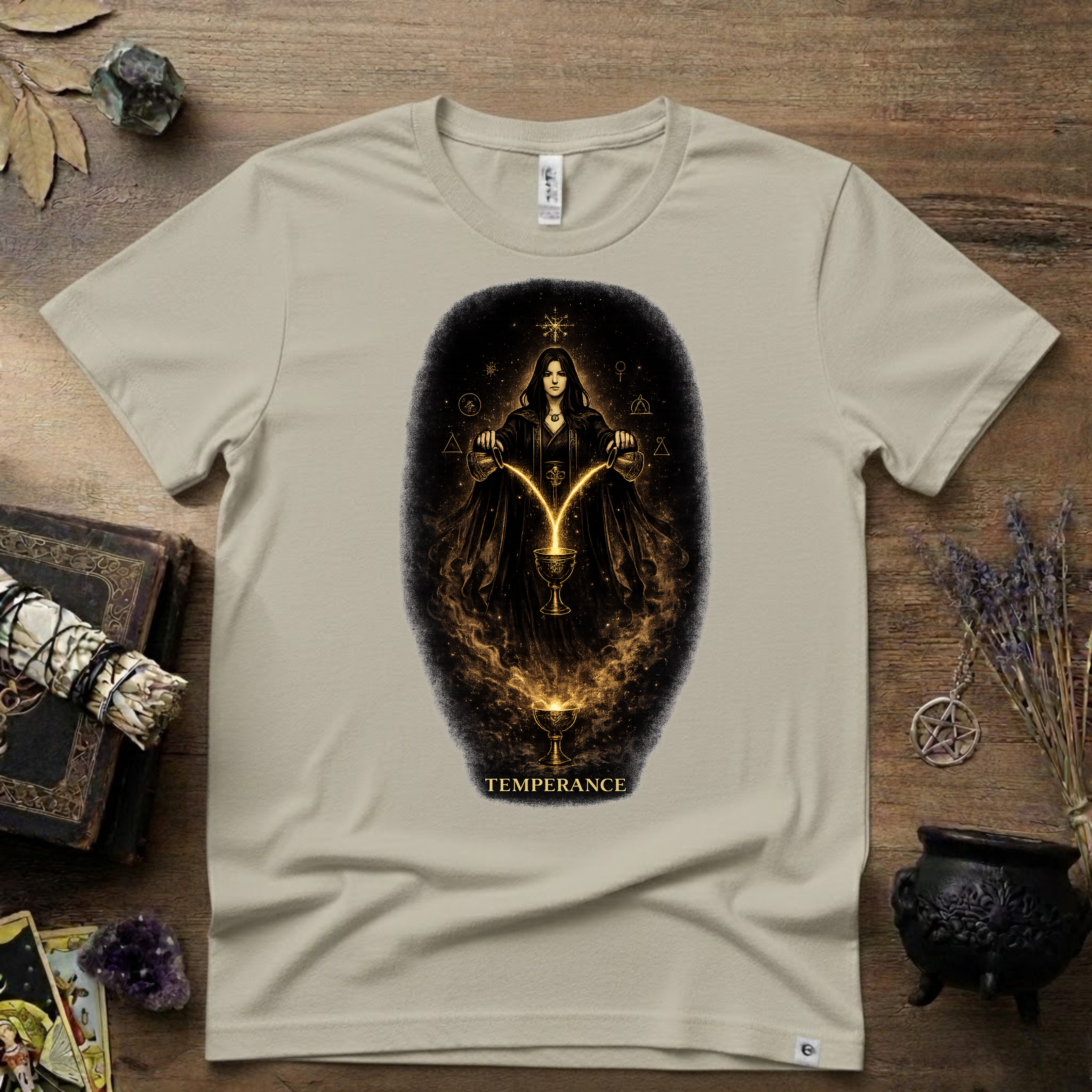 Tarot T-Shirt — Temperance