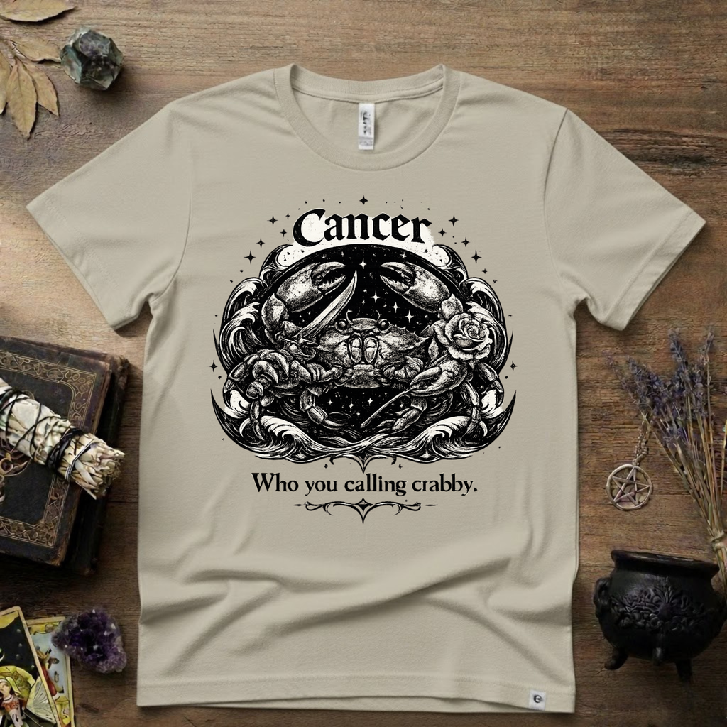 Cancer Zodiac 'Who You Callin' Crabby' T-Shirt