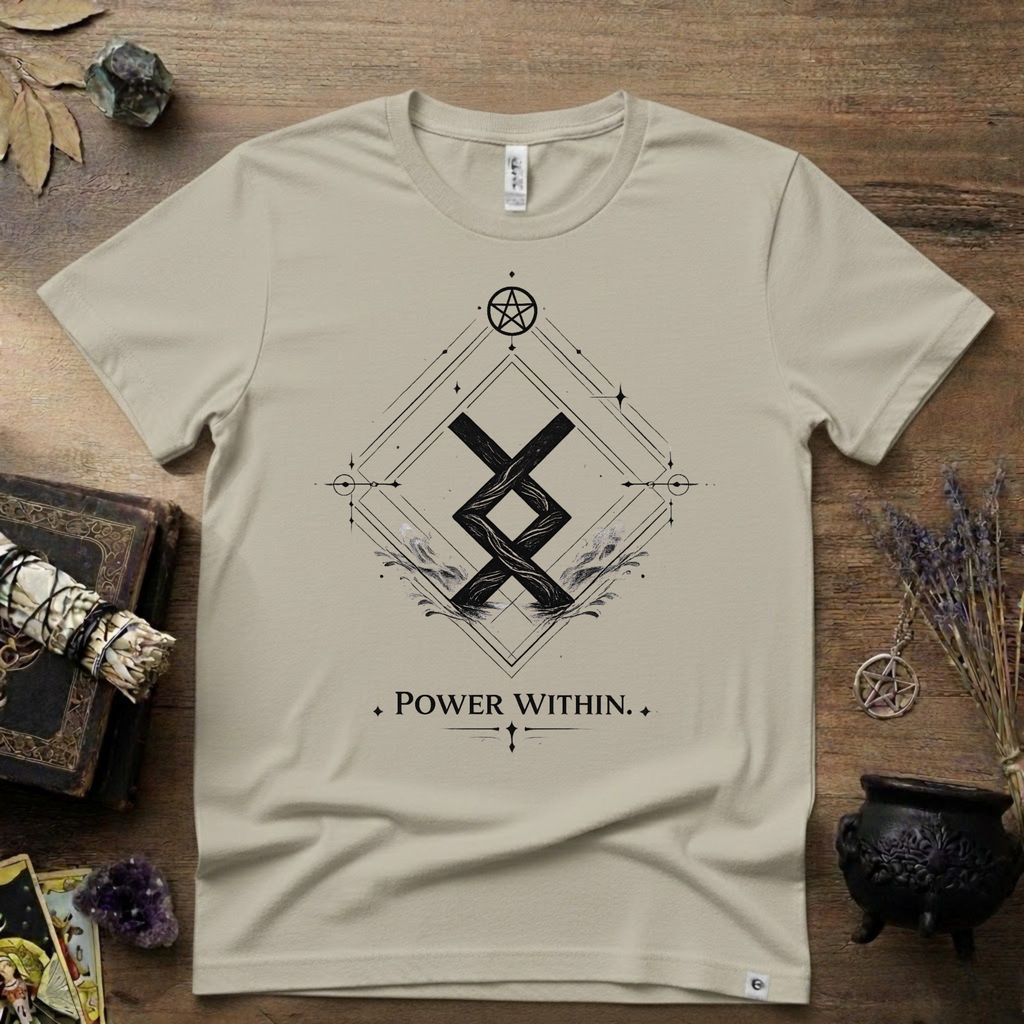 Ingwaz Rune 'Power Within' T‑Shirt