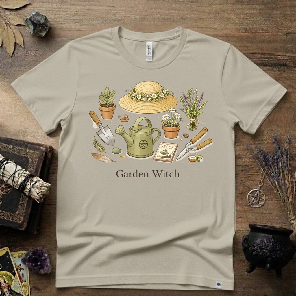 Garden Witch T-Shirt — Witchy Plant Magic Tee