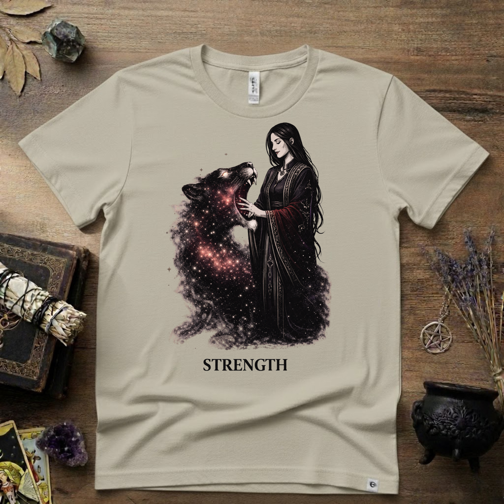 Tarot T-Shirt — Strength